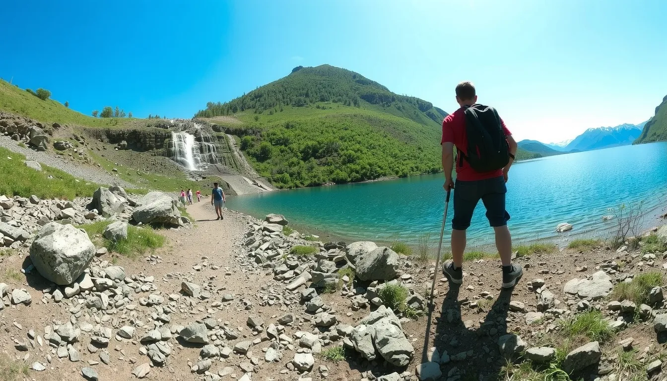 lac doo randonnée facile