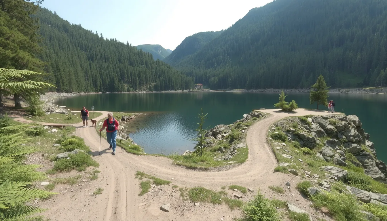 lac de bonlieu randonnée
