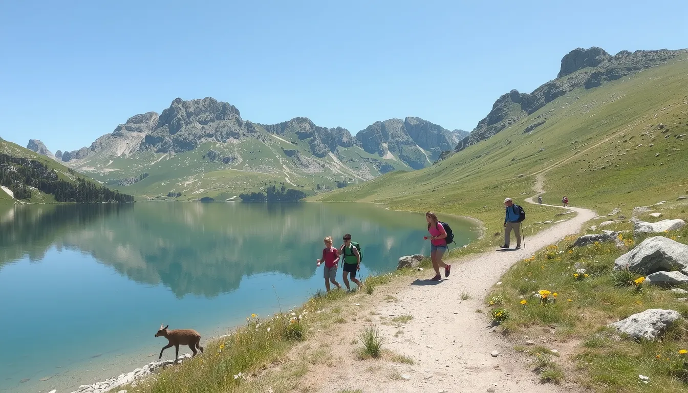lac de peyre randonnée facile