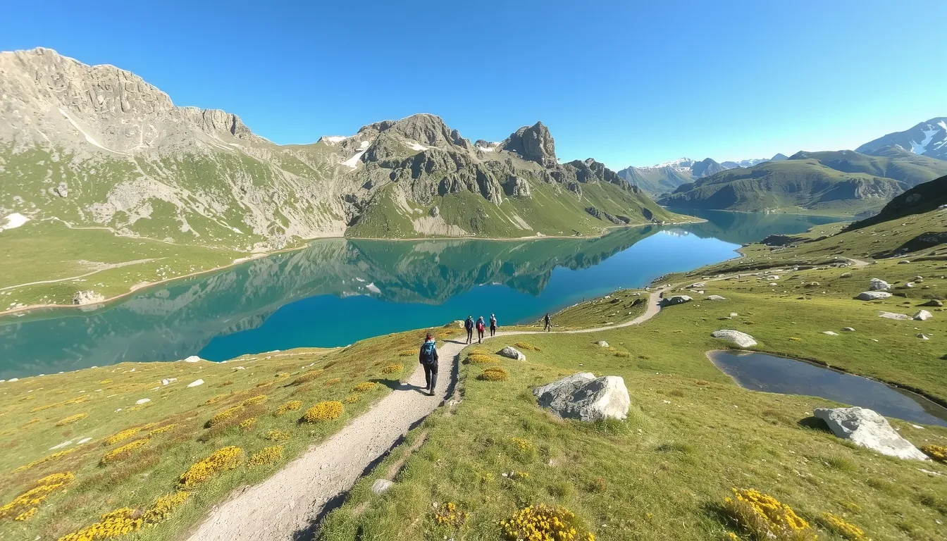 lac de peyre randonnée