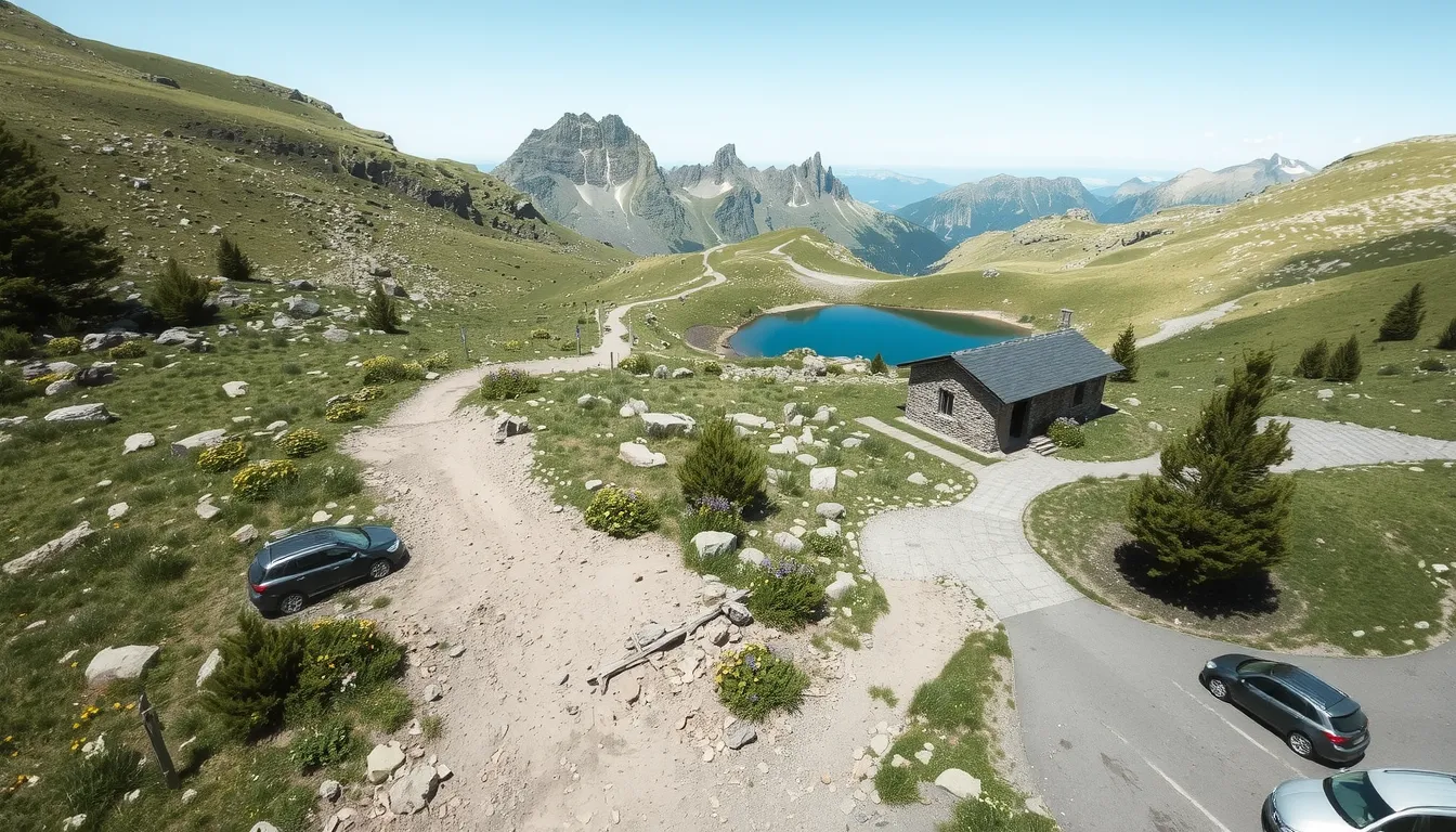 randonnée lac de loule