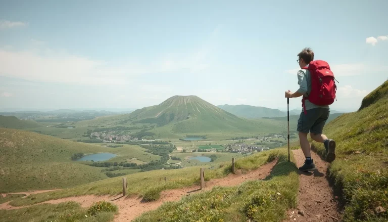 GR 30 : tour des volcans et lacs d&rsquo;Auvergne en 9 étapes