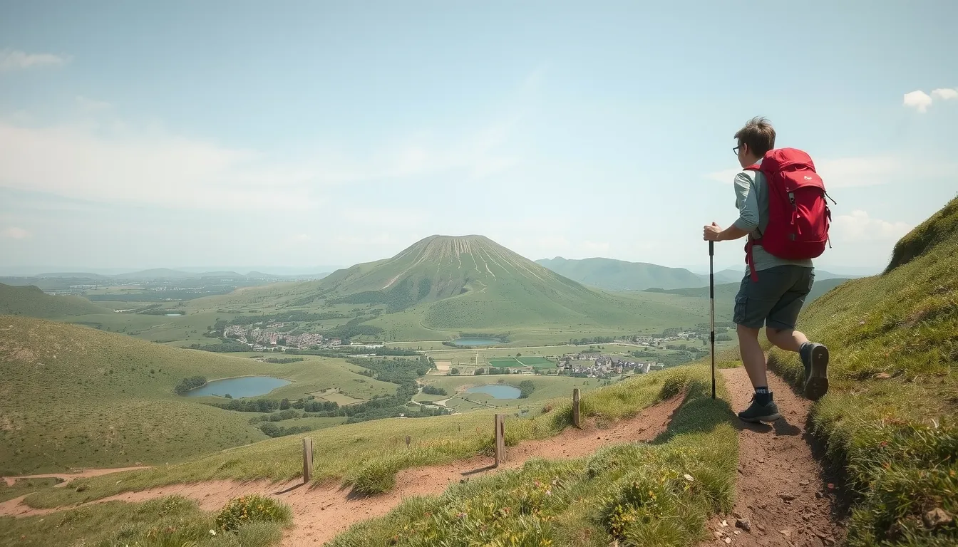 gr 30 tour des volcans et lacs d'auvergne